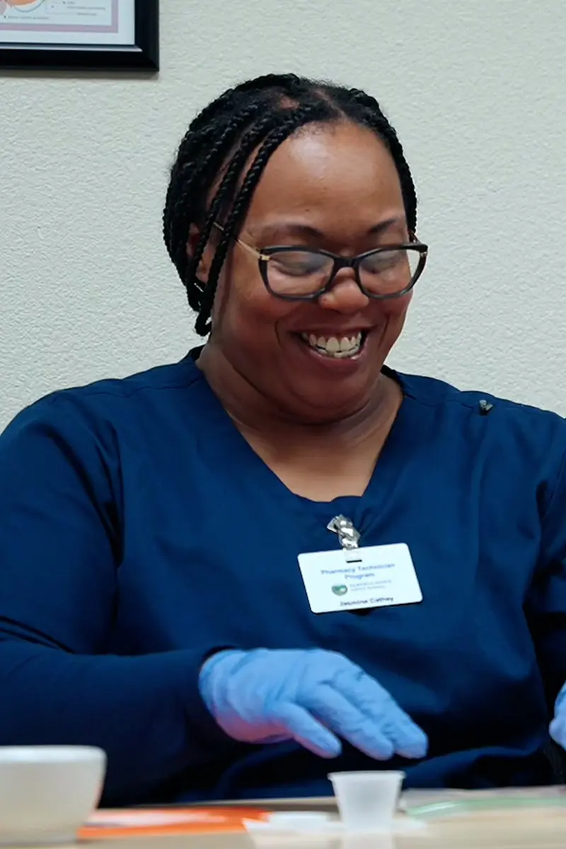 Female Medical Students Enjoying Learning
