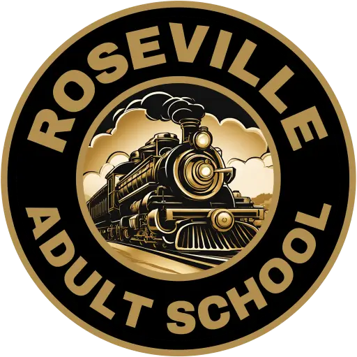 Roseville Adult School logo